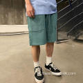 New Men's Pure Color Personality Shorts Casual Customizados